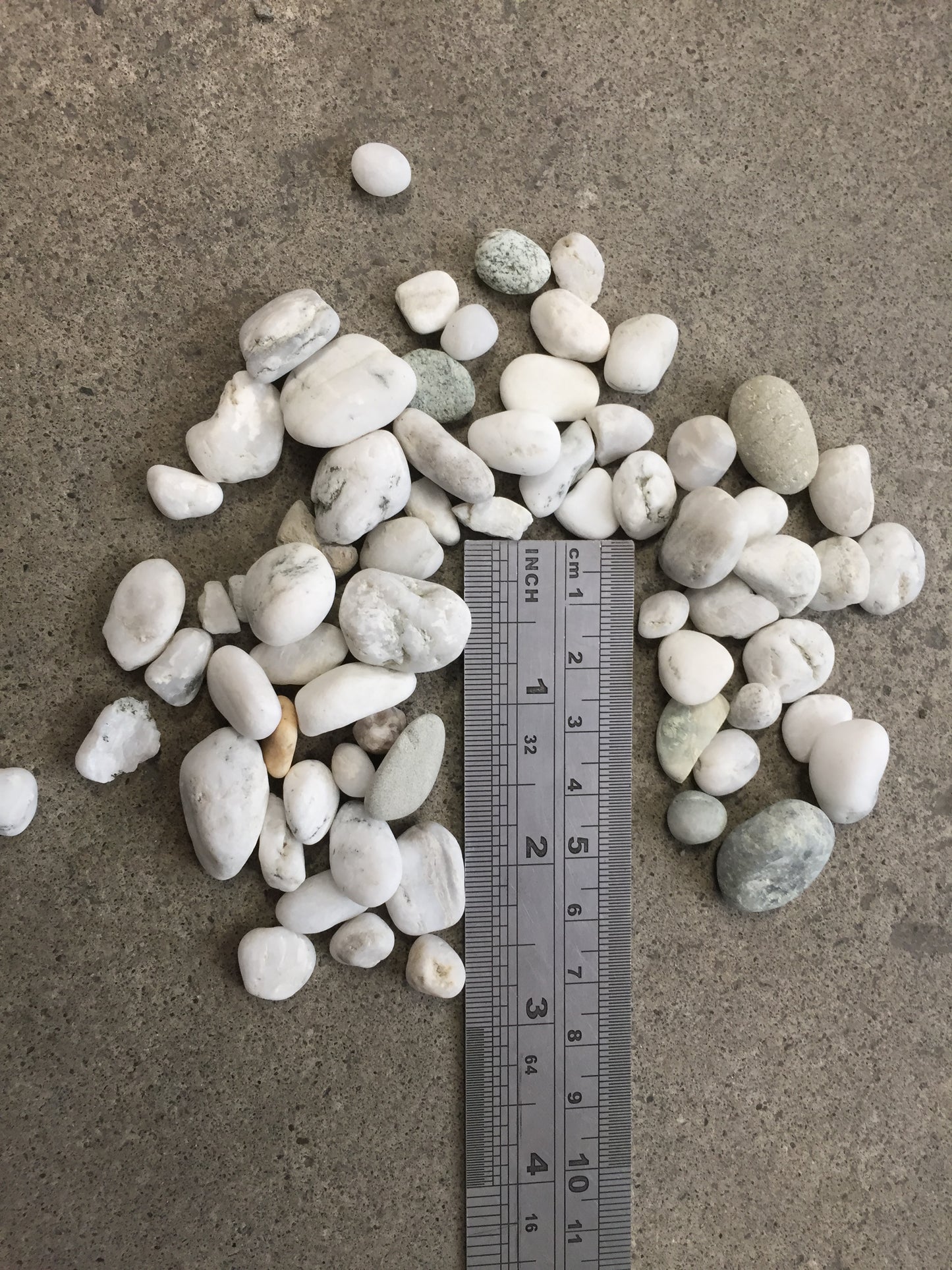 Arctic White Pebbles Large (14-22mm)