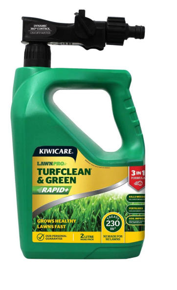 Kiwicare LawnPro Turfclean & Green Rapid+