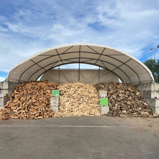Crusaders Firewood Kiln Dried Bluegum 'Blue Gum' Yard (scoop, m3)