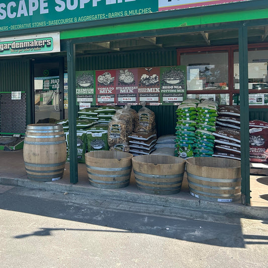 Wine Barrel Half and Full