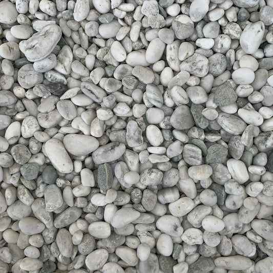 Arctic White Pebbles Small (8-14mm)